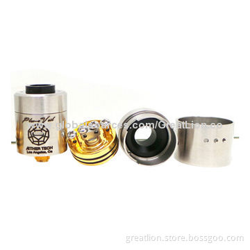 Newest High-quality Mechanical Mod E Cigarette Atomizer, Clone, Plume Veil, 22mm Diameter